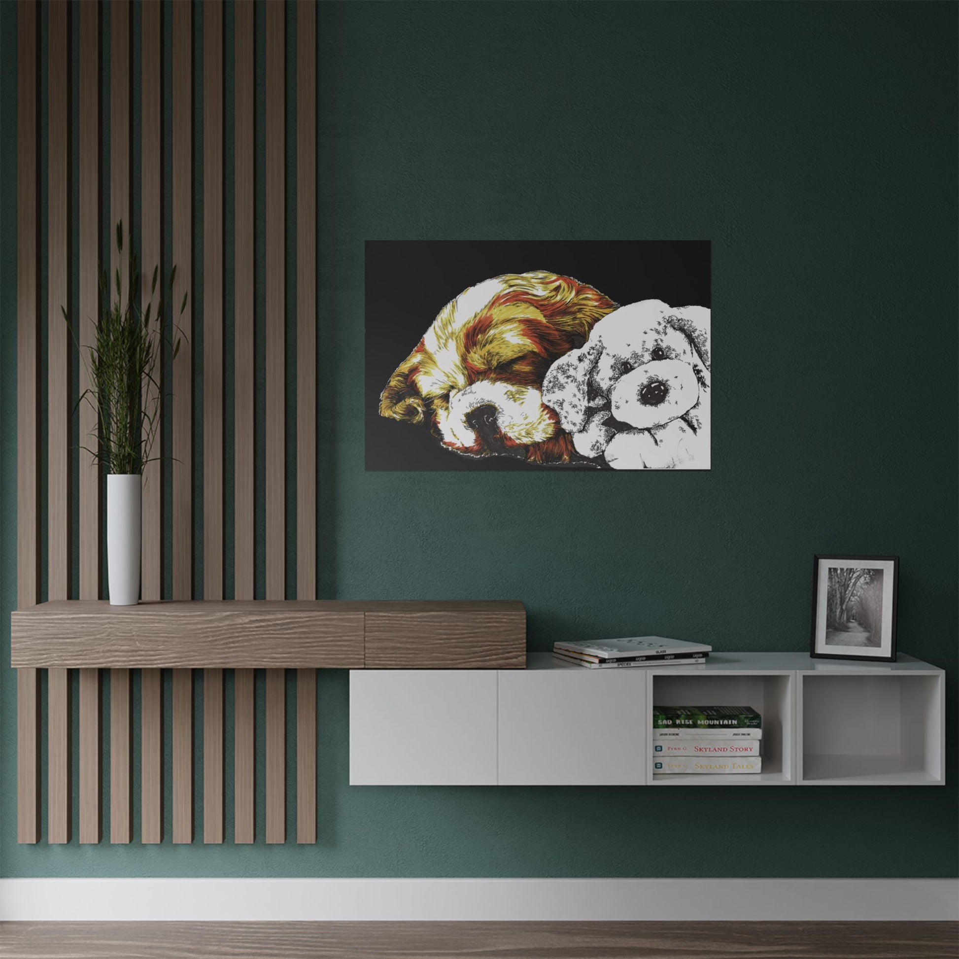 Cocker Spaniel Satin Poster - Heartwarming Dog Design