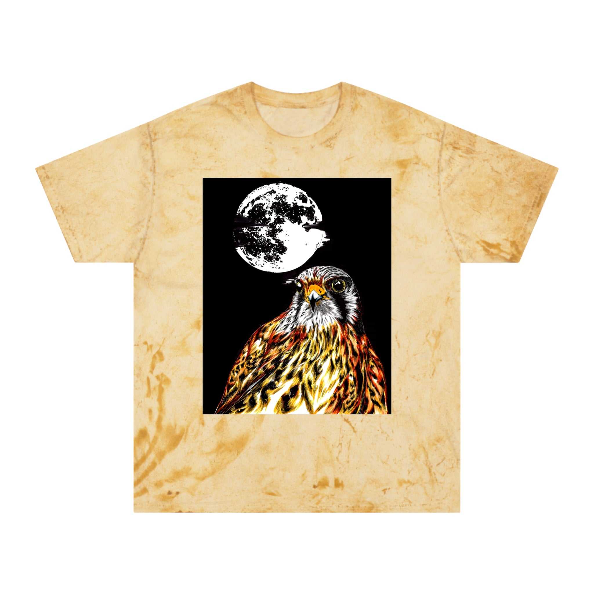 Unisex Color Blast Falcon T-Shirt Bohemian Nature Vibe
