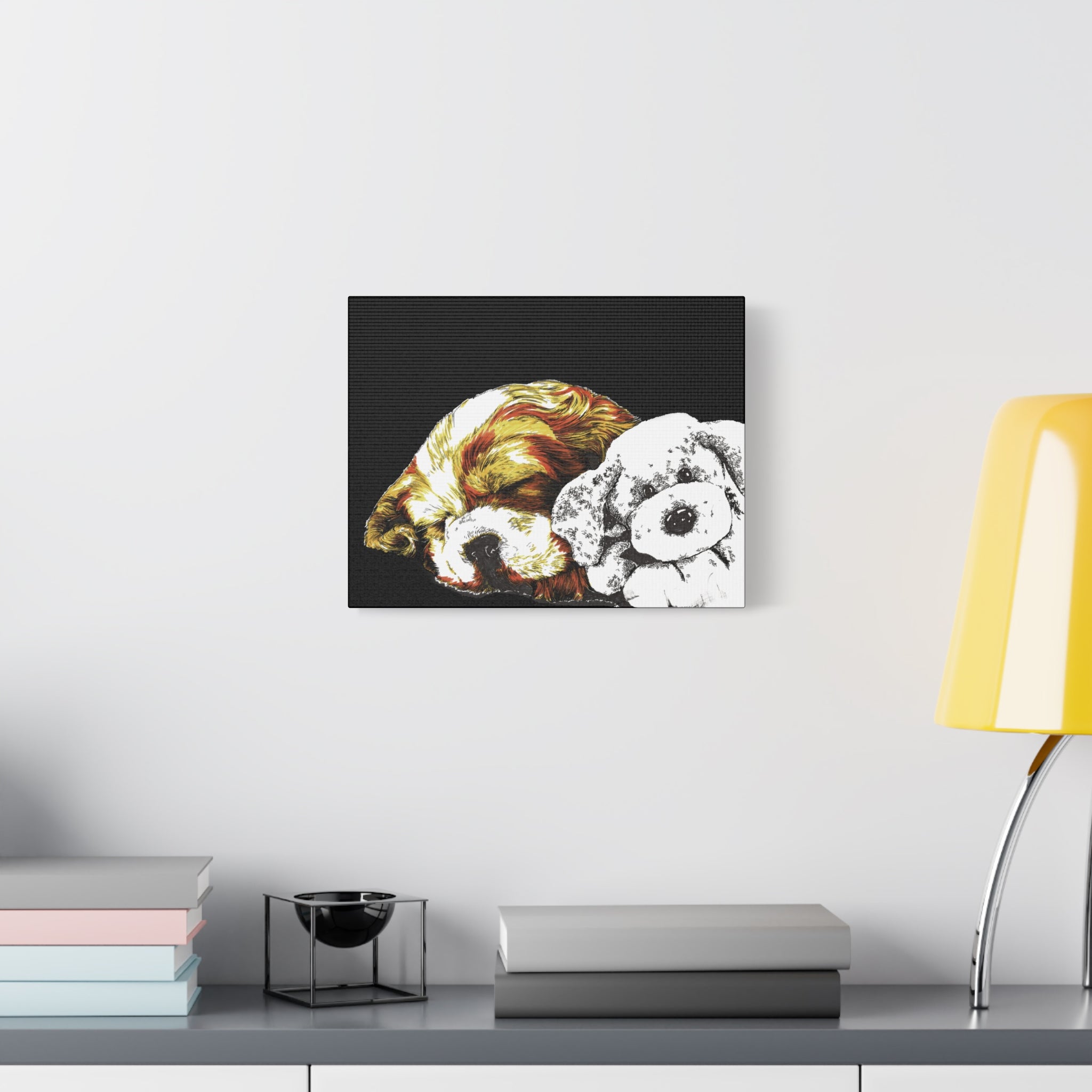 Cocker Spaniel Puppy Print, Hand-Drawn Dog Art