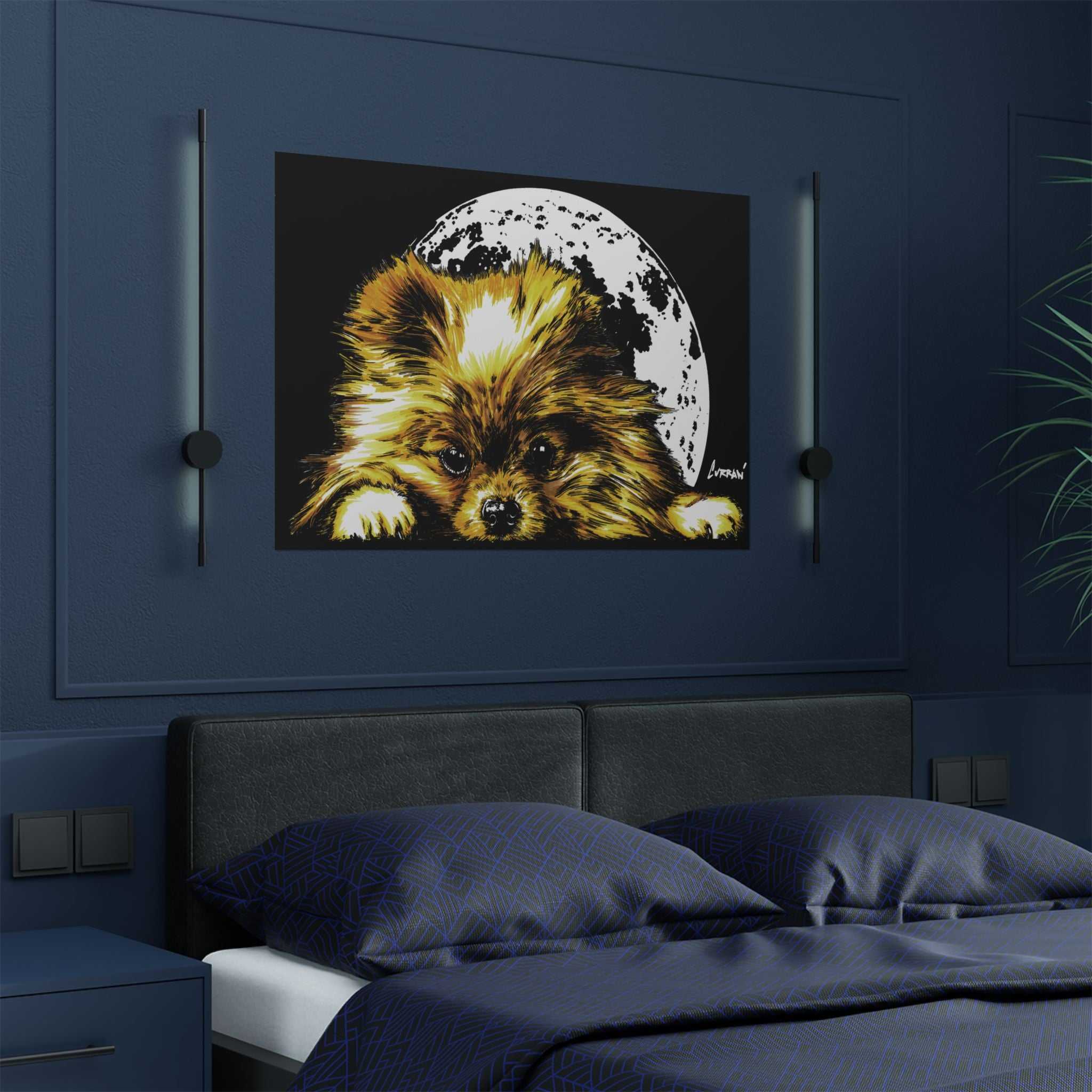 Beautiful Pomeranian Art Print