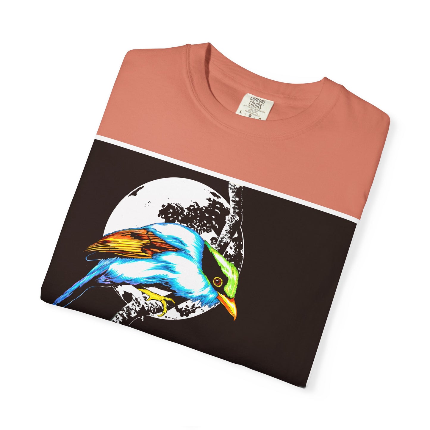 Colorful Bird Graphic Unisex T-Shirt - Nature Lover Apparel