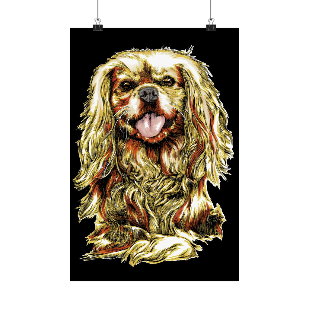 Cocker Spaniel Satin Poster - Art Print