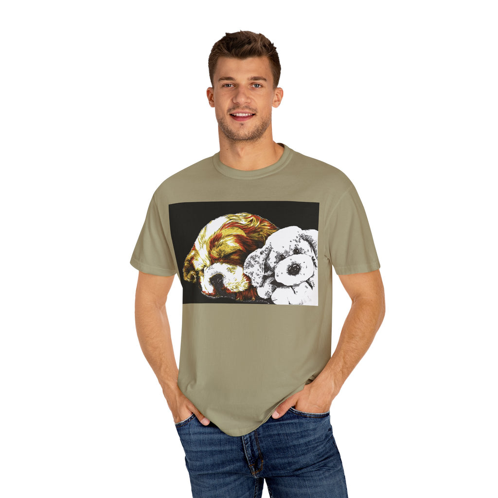 Cocker Spaniel T-shirt - Hand Drawn Art Design