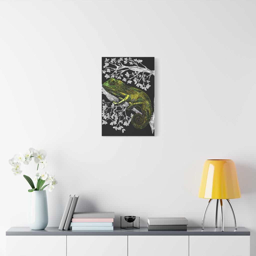 Chameleon in Tree Wall Art Print of the Original wall art