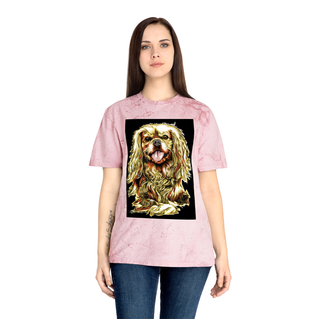 Colorful Dog Art Unisex T Shirt Perfect Gift for Pet Lovers