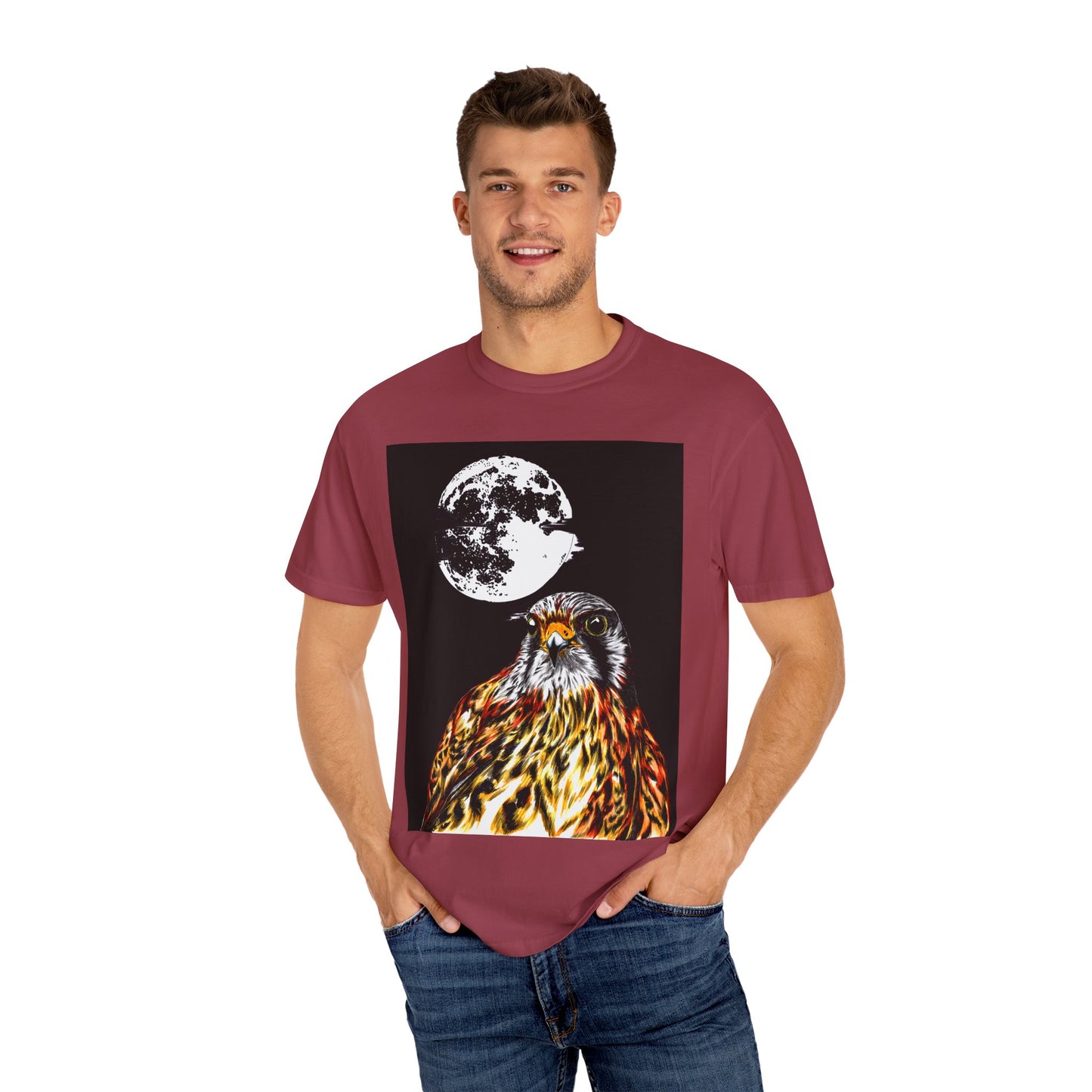 Moonlit Falcon T-Shirt