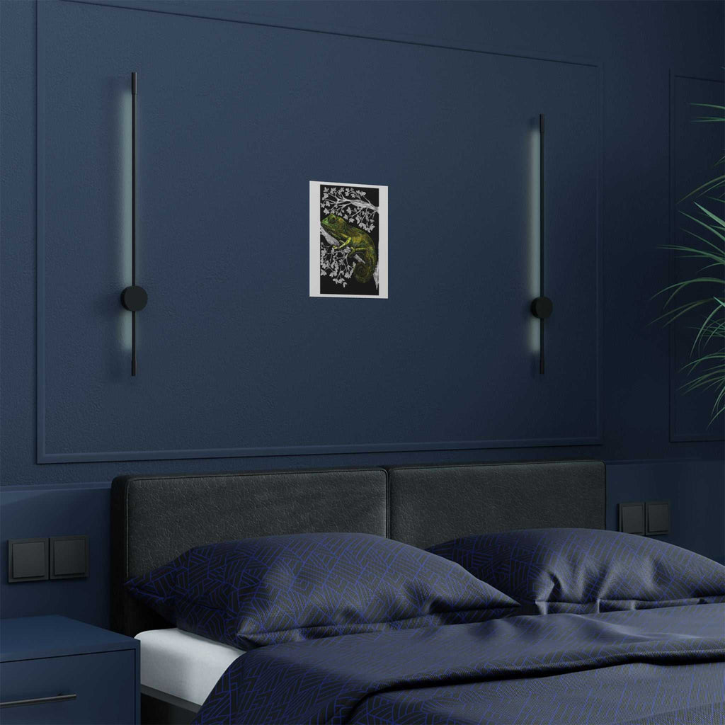 Transform your walls with our stunning Chameleon Satin Poster - 300gsm Wall Art for Nature Lovers. Elevate your space with vibrant colors!