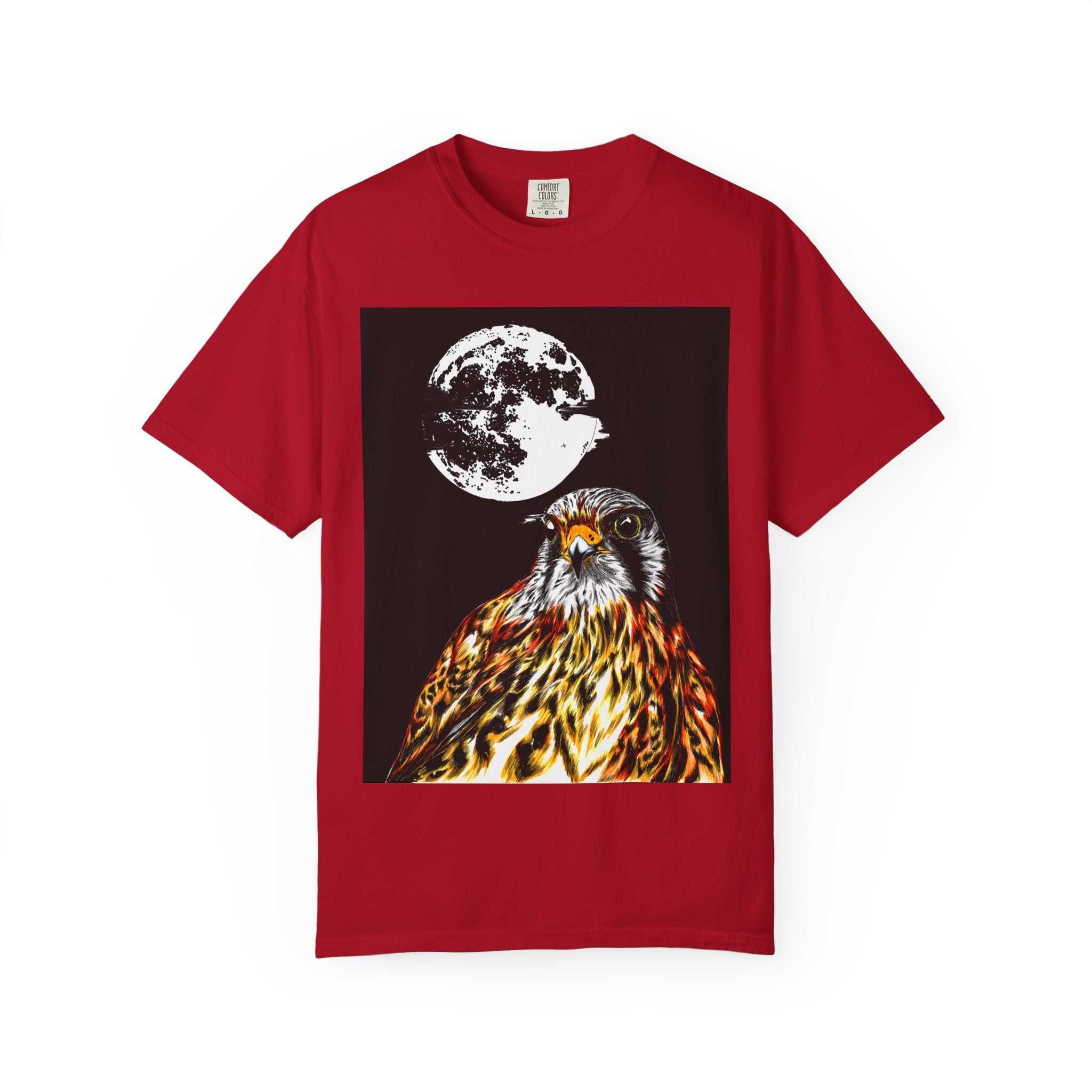 Moonlit Falcon T-Shirt featuring the Original Art