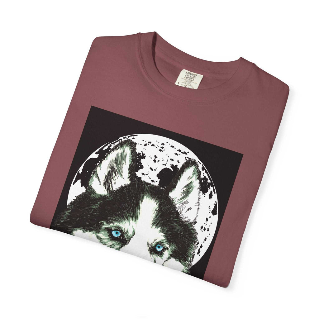 Discover the perfect blend of style and comfort with our Siberian Husky Unisex Garment-Dyed T-Shirt. Shop now for a look that stands out!