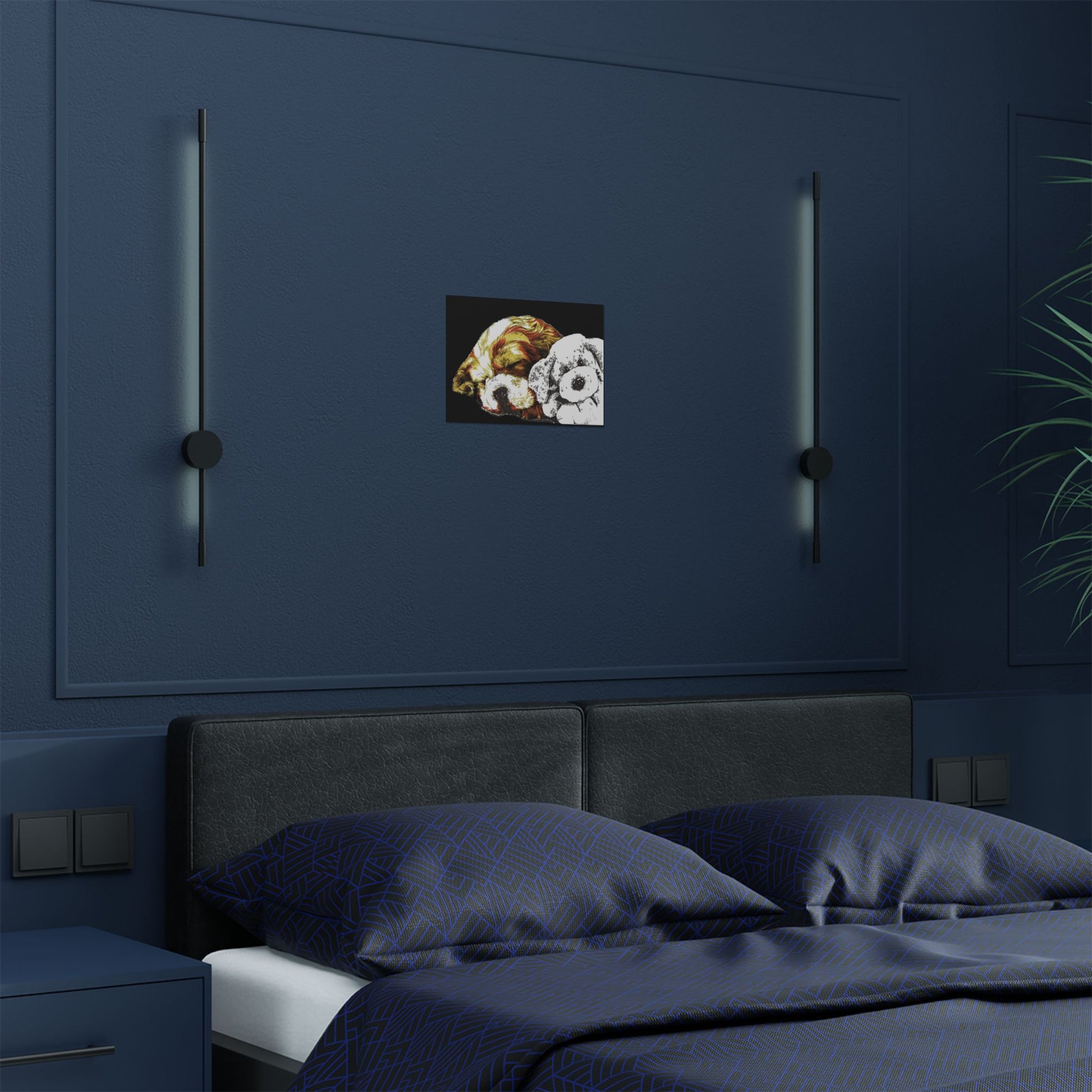 Cocker Spaniel Satin Poster - Heartwarming Dog Design
