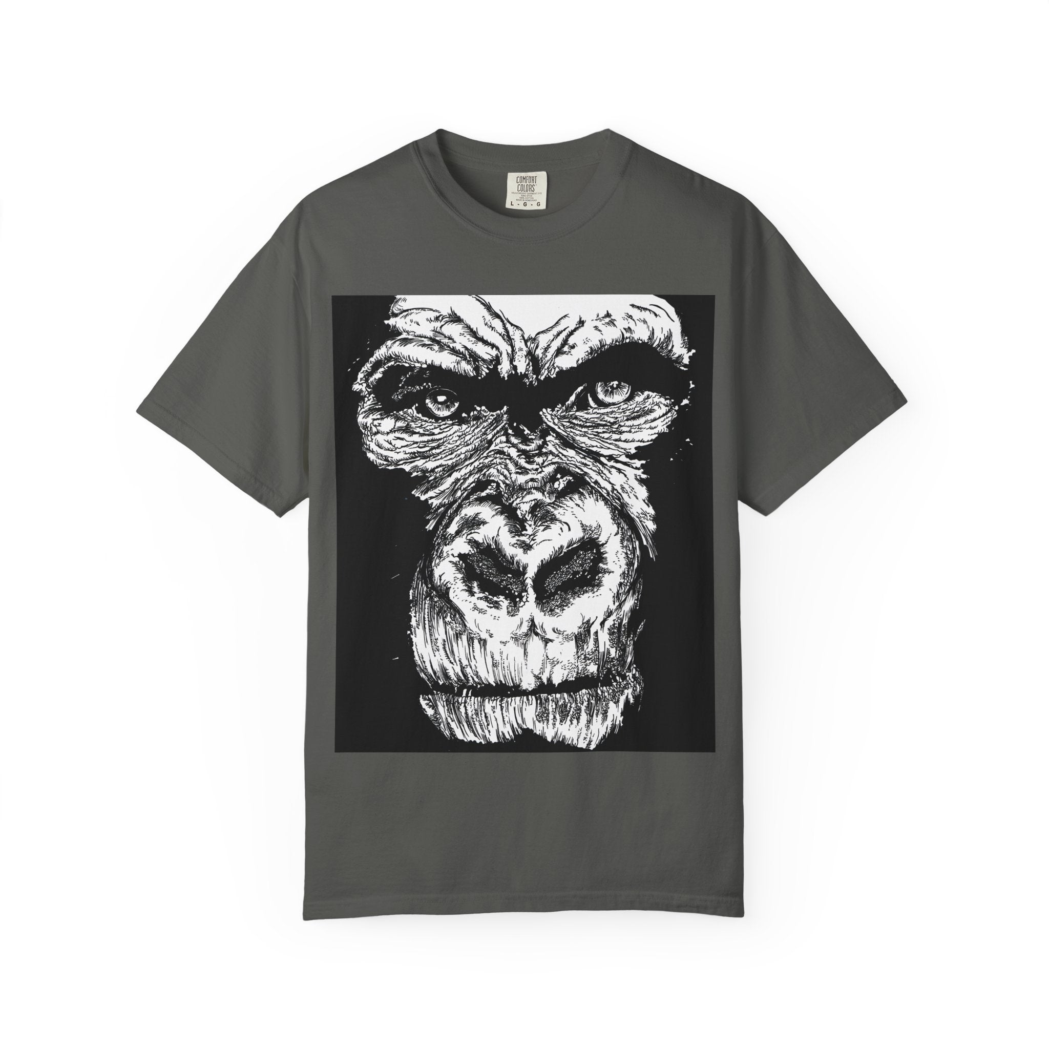 Gorilla Graphic T-Shirt - Unisex Animal Print Tee