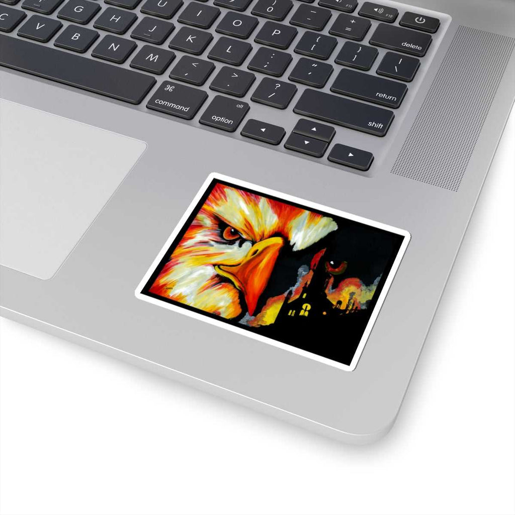 Elevate your style with our Phoenix & Cityscape Kiss-Cut Stickers - Artful Expressive Accessories. Add a touch of creativity to your everyday life!