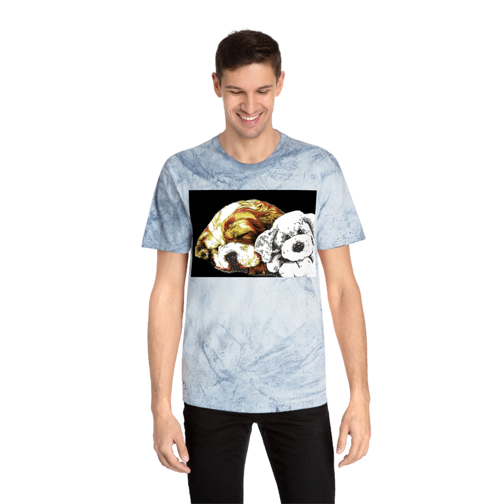 Color Blast Cocker Spaniel Unisex T-Shirt
