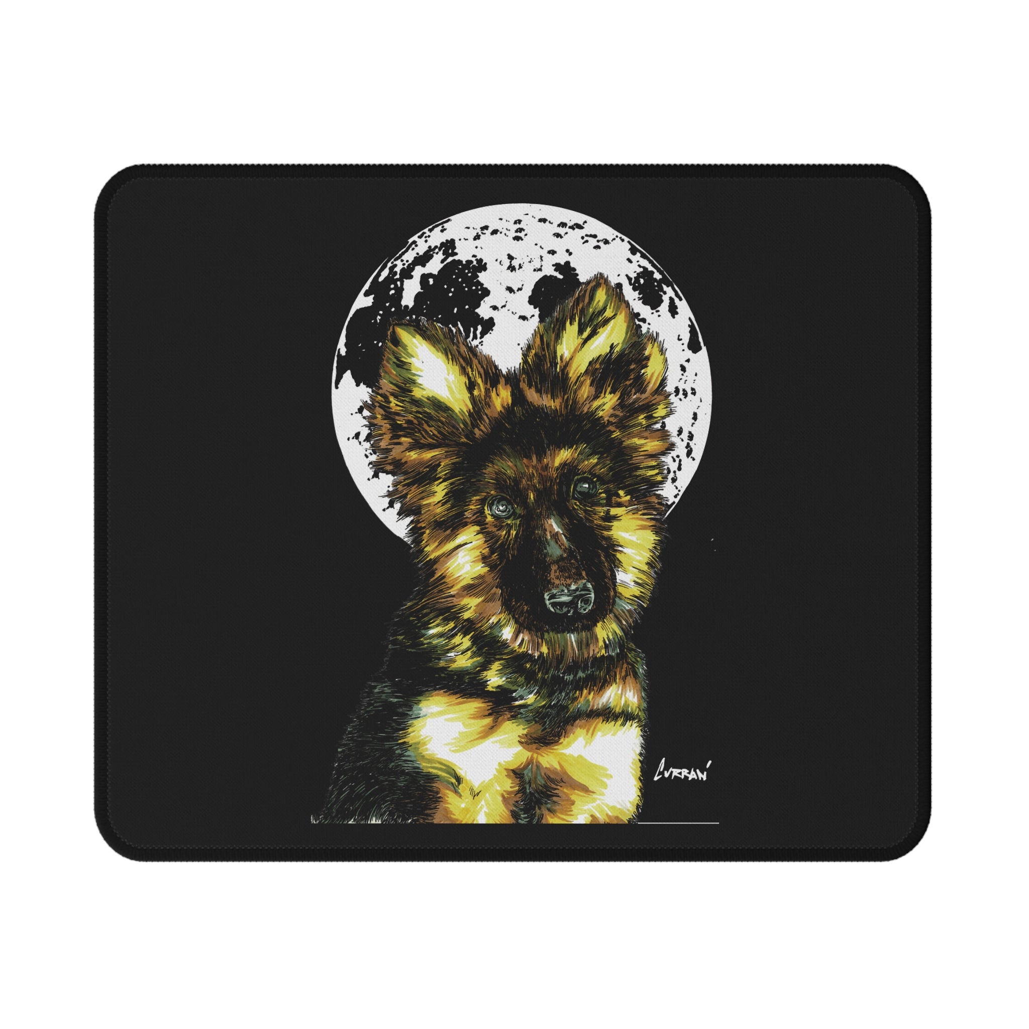 German Shepherd Puppy Original Hand-Drawn Art,