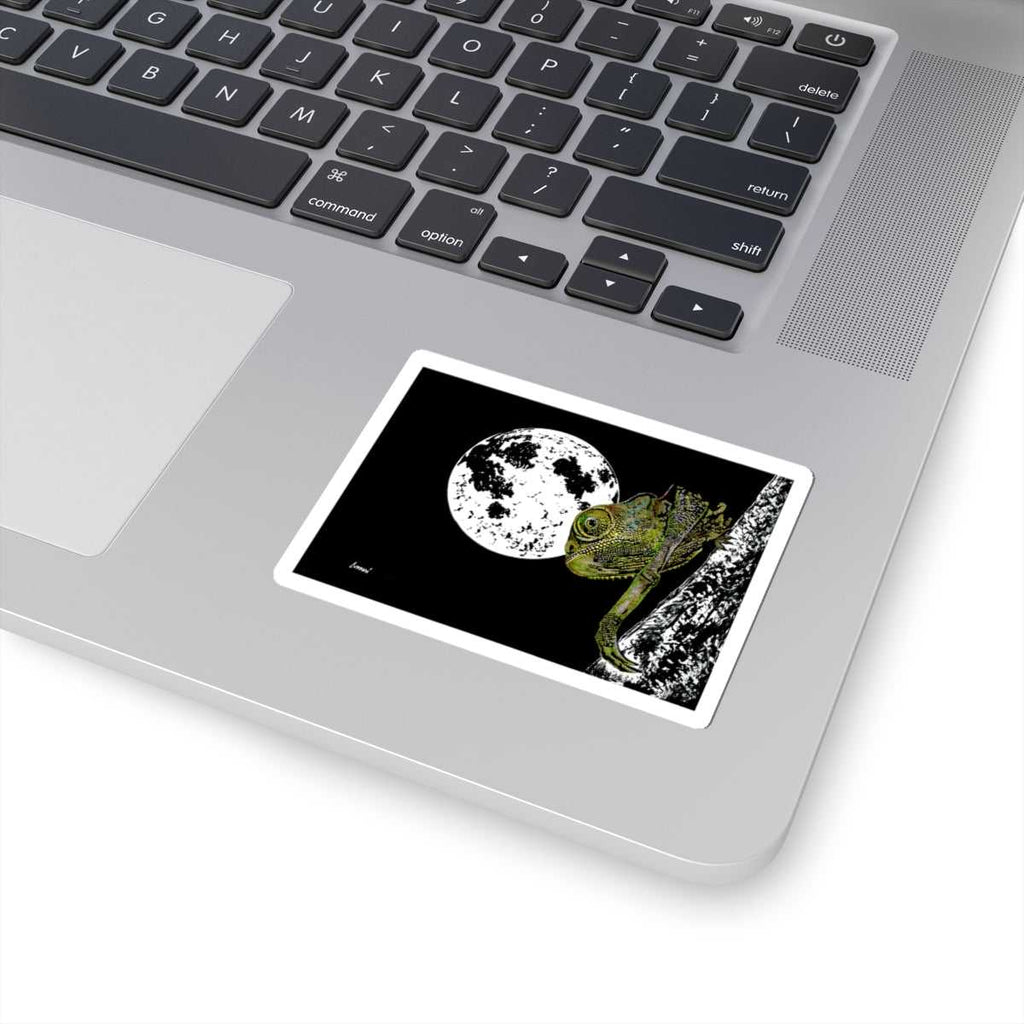 Lizard Moon Kiss-Cut Stickers | Nature-Inspired Decor