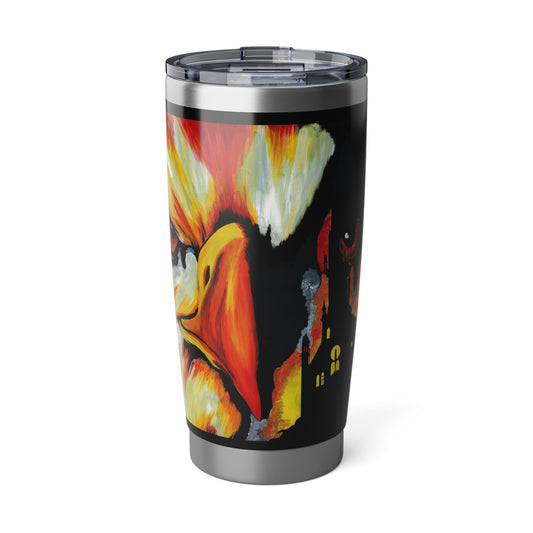 Phoenix Wall Art 20oz Tumbler - Hand Drawn Travel Mug, Unique Gift, Original Design, Vagabond Cup, Great Christmas Gift, Birthday Gift