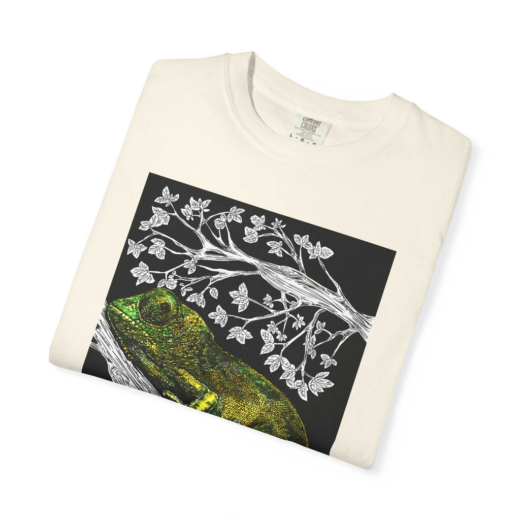 Chameleon Art Unisex Garment-Dyed T-Shirt - Nature Lover's