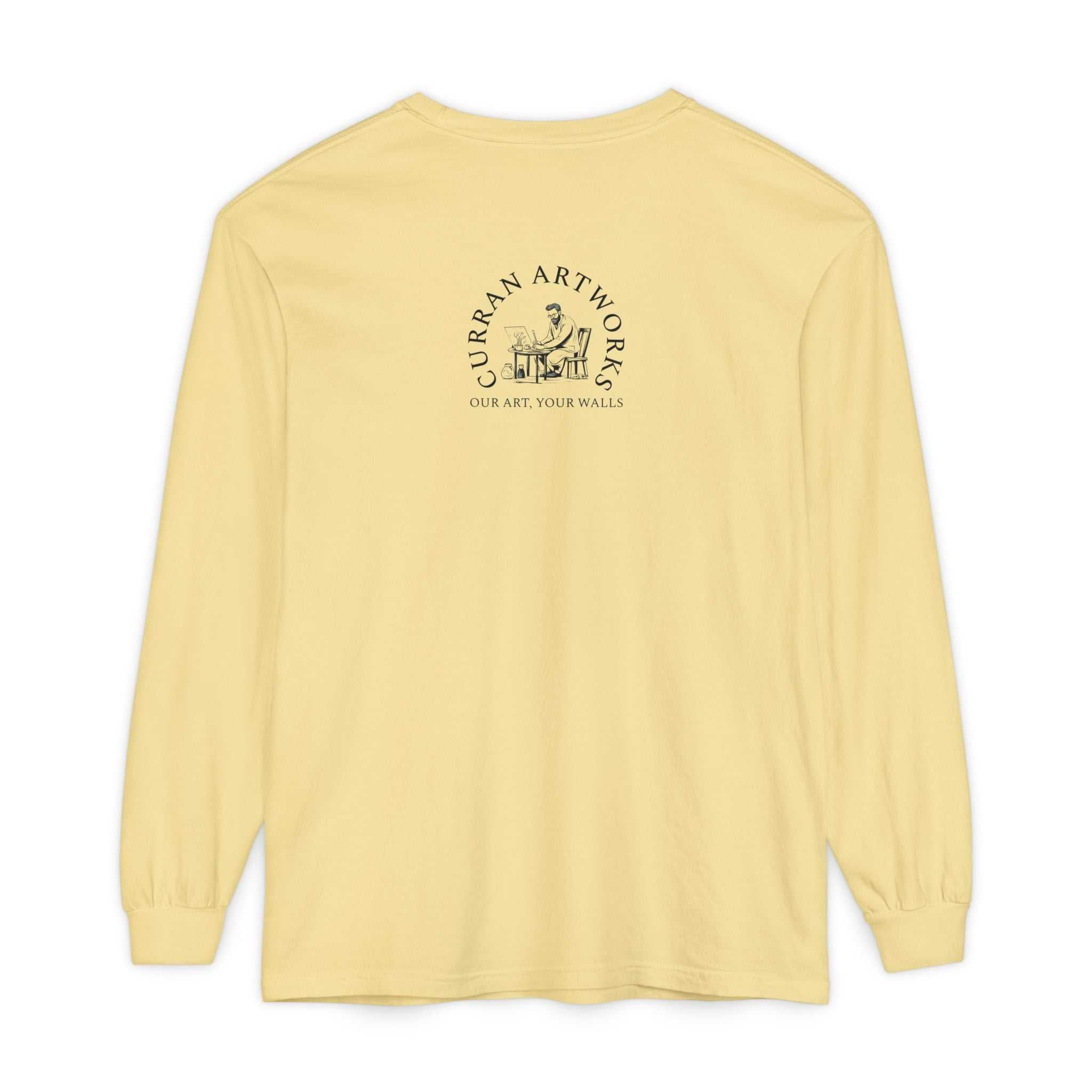 Moonlit Stag Long Sleeve T-Shirt - Unisex Nature Apparel