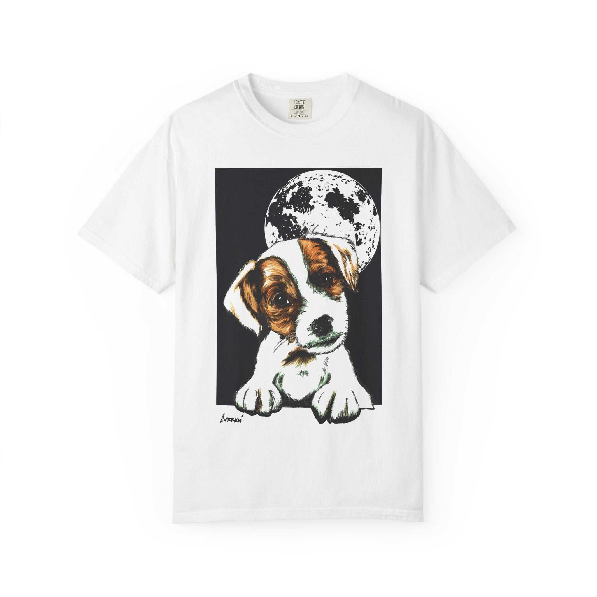 Beagle Puppy-Dyed T-shirt – Perfect for Pet Lovers