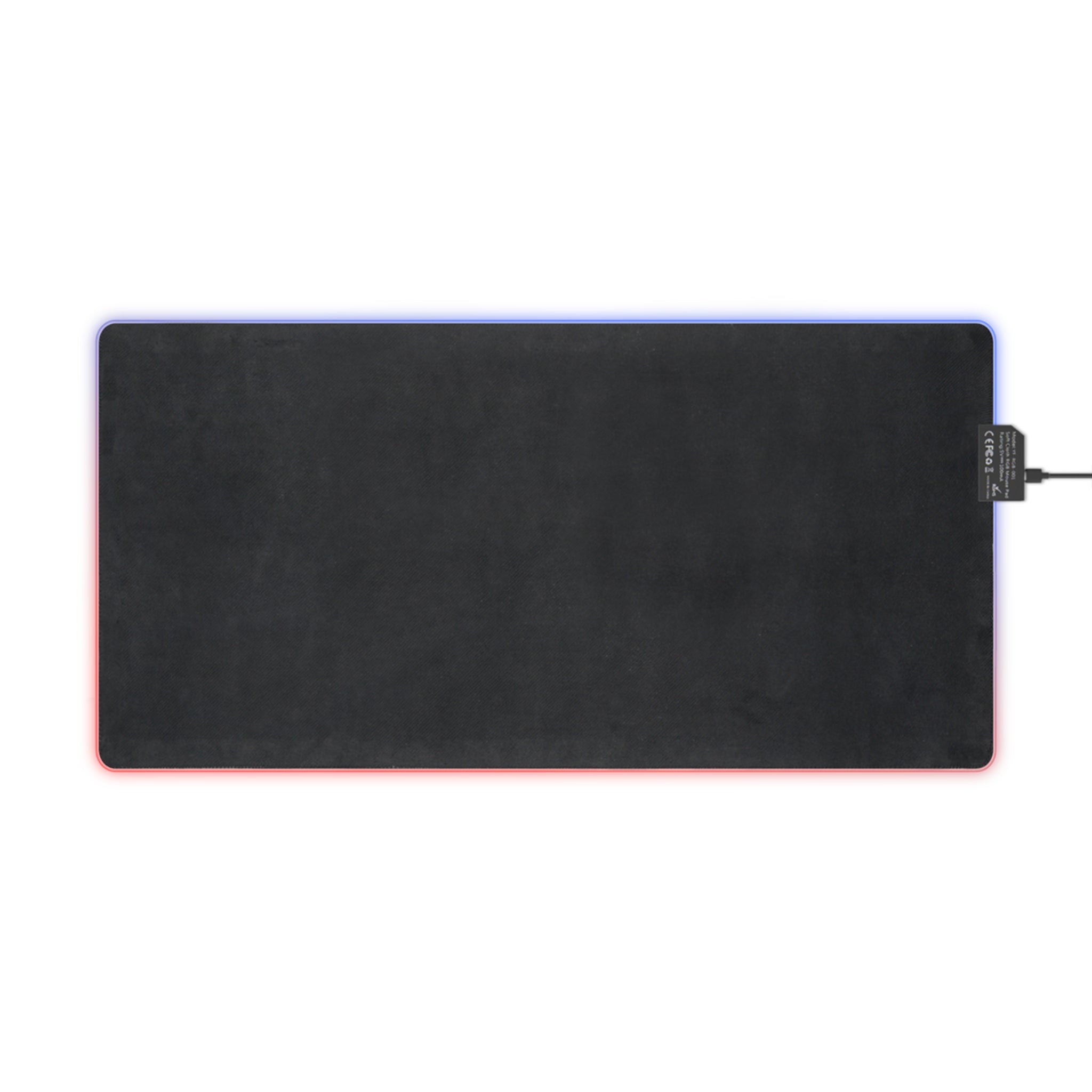 Chameleon LED Gaming Mouse Pad with RGB lighting, ideal for enhancing gamer setups.