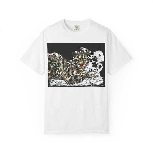 Wild Cat Art T-shirt for Animal Lovers
