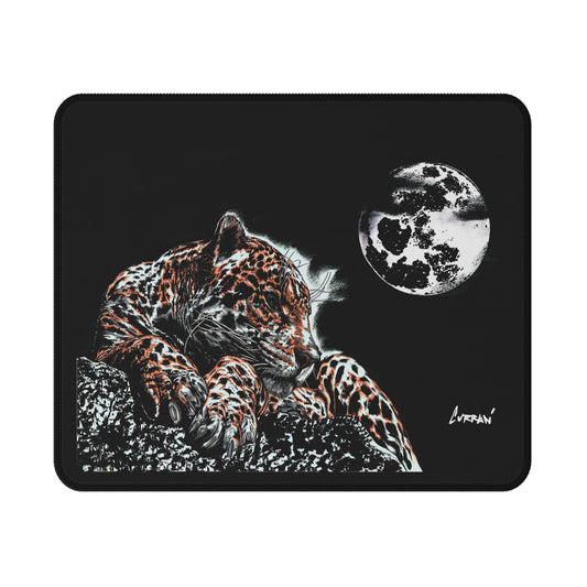 Leopard Moon Non-Slip Gaming Mouse Pad - Ultimate Comfort & Style for Gamers