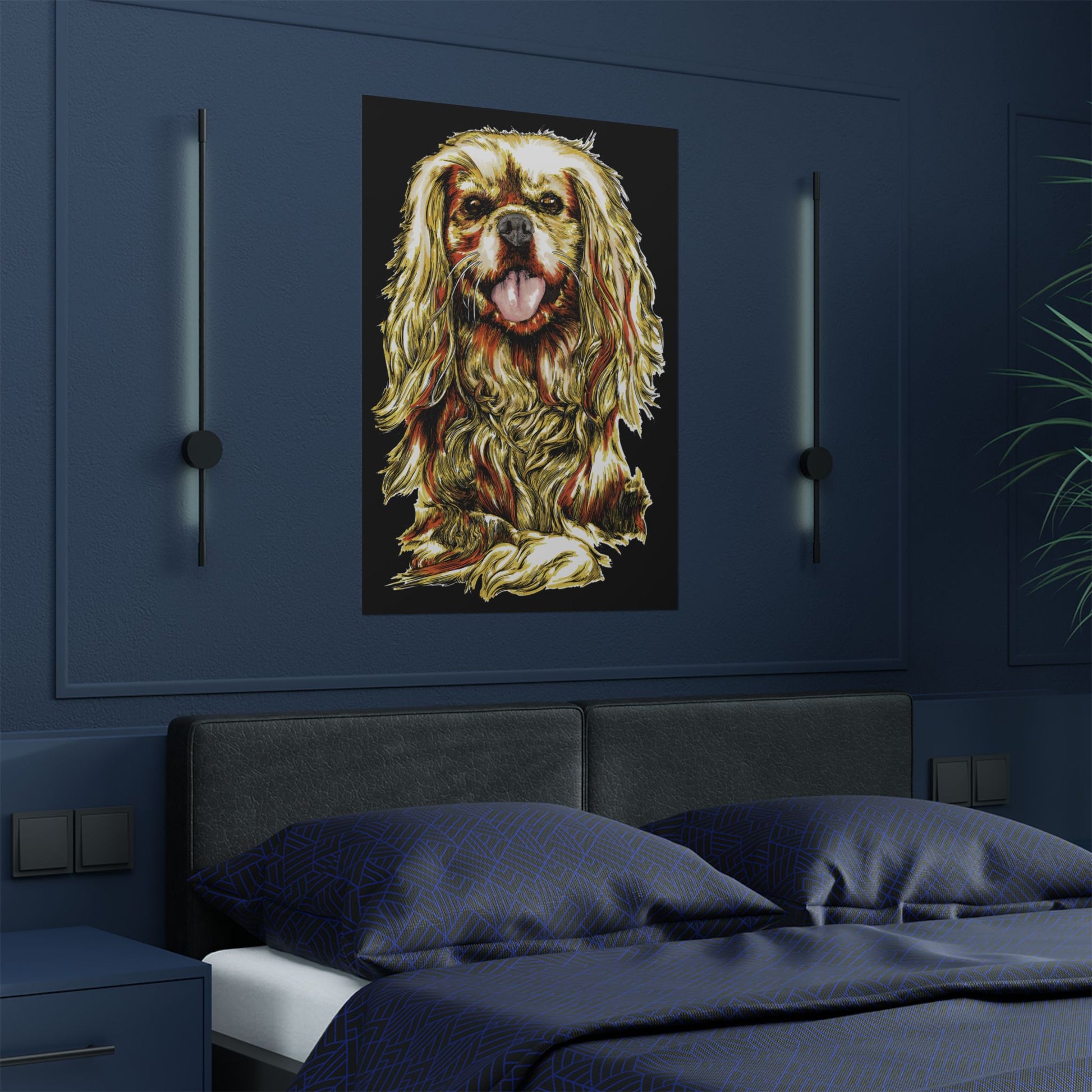 Cocker Spaniel Satin Poster - Art Print