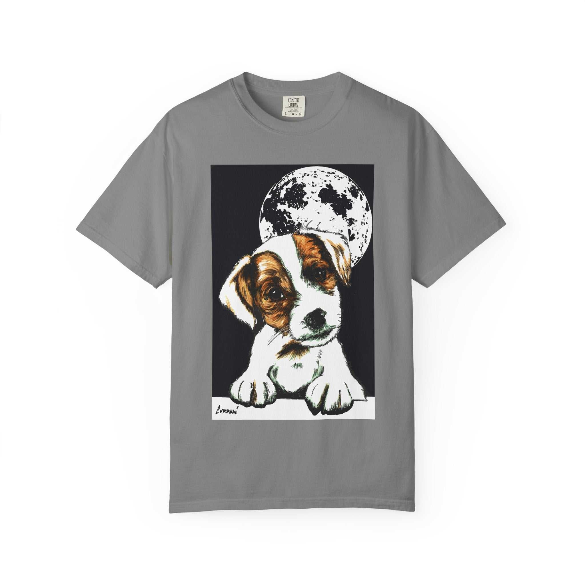 Beagle Puppy-Dyed T-shirt – Perfect for Pet Lovers