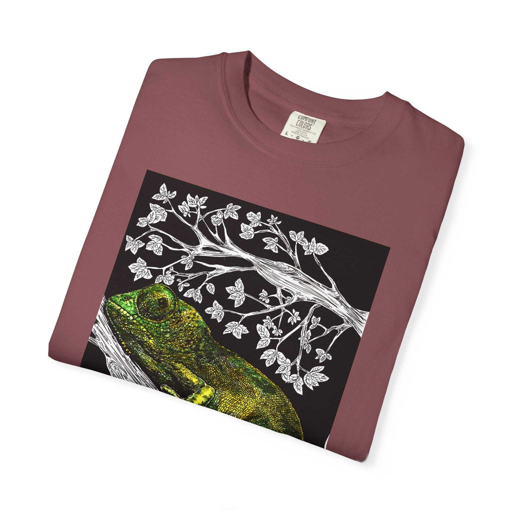 Chameleon Art Unisex Garment-Dyed T-Shirt - Nature Lover's