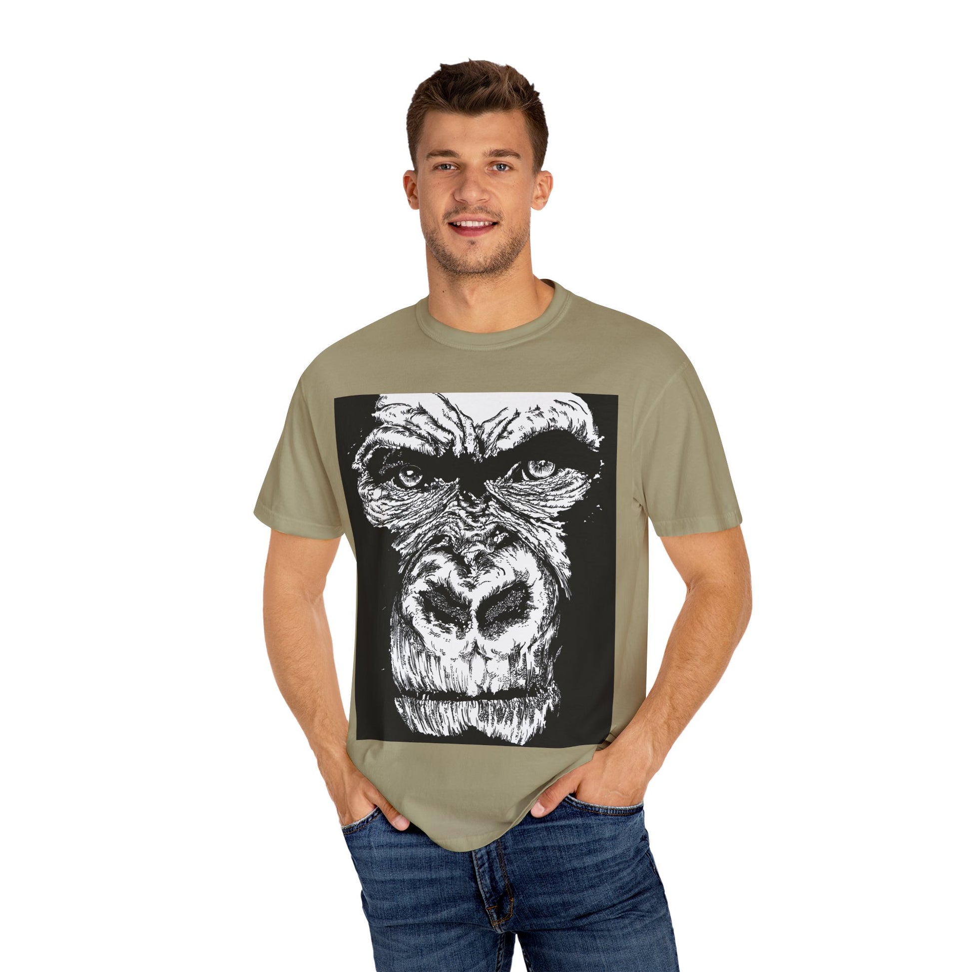 Gorilla Graphic T-Shirt - Unisex Animal Print Tee