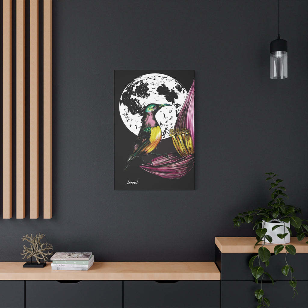 Hummingbird Wall Art Print of the Original, hand drawn