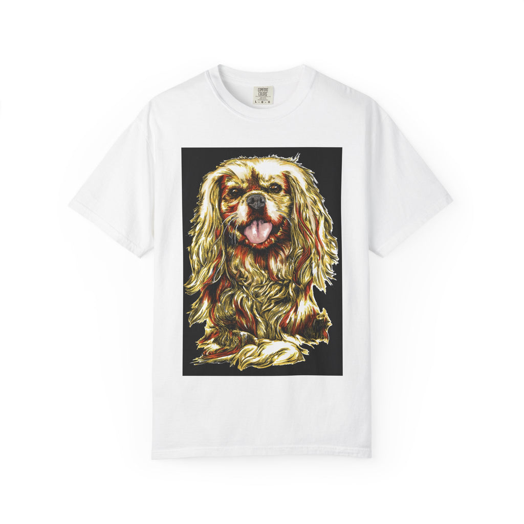 Cocker Spaniel Unisex Tee featuring Hand Drawn Art