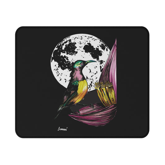 Colorful Hummingbird Mouse Pad - Non-Slip Design for Gamers