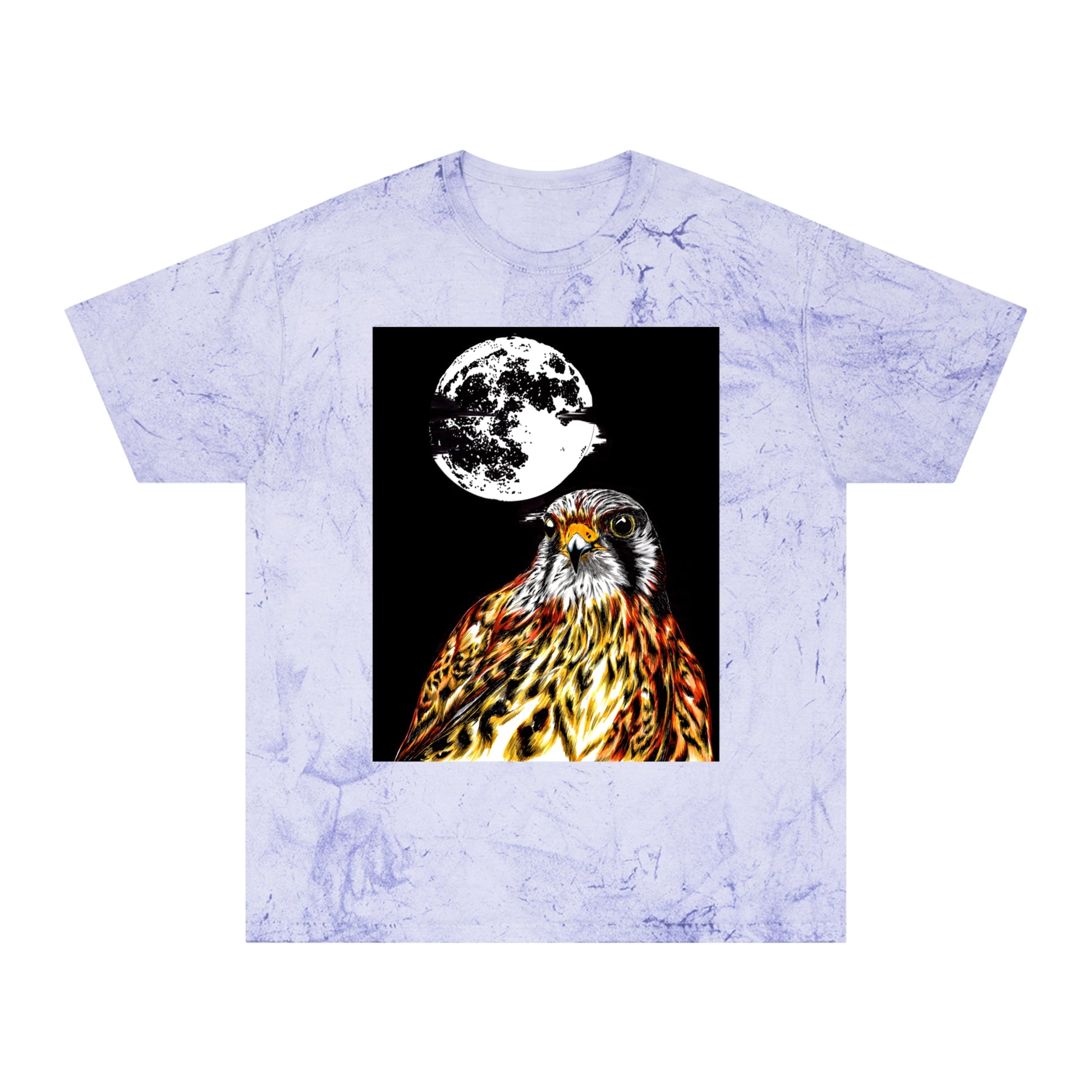Unisex Color Blast Falcon T-Shirt Bohemian Nature Vibe