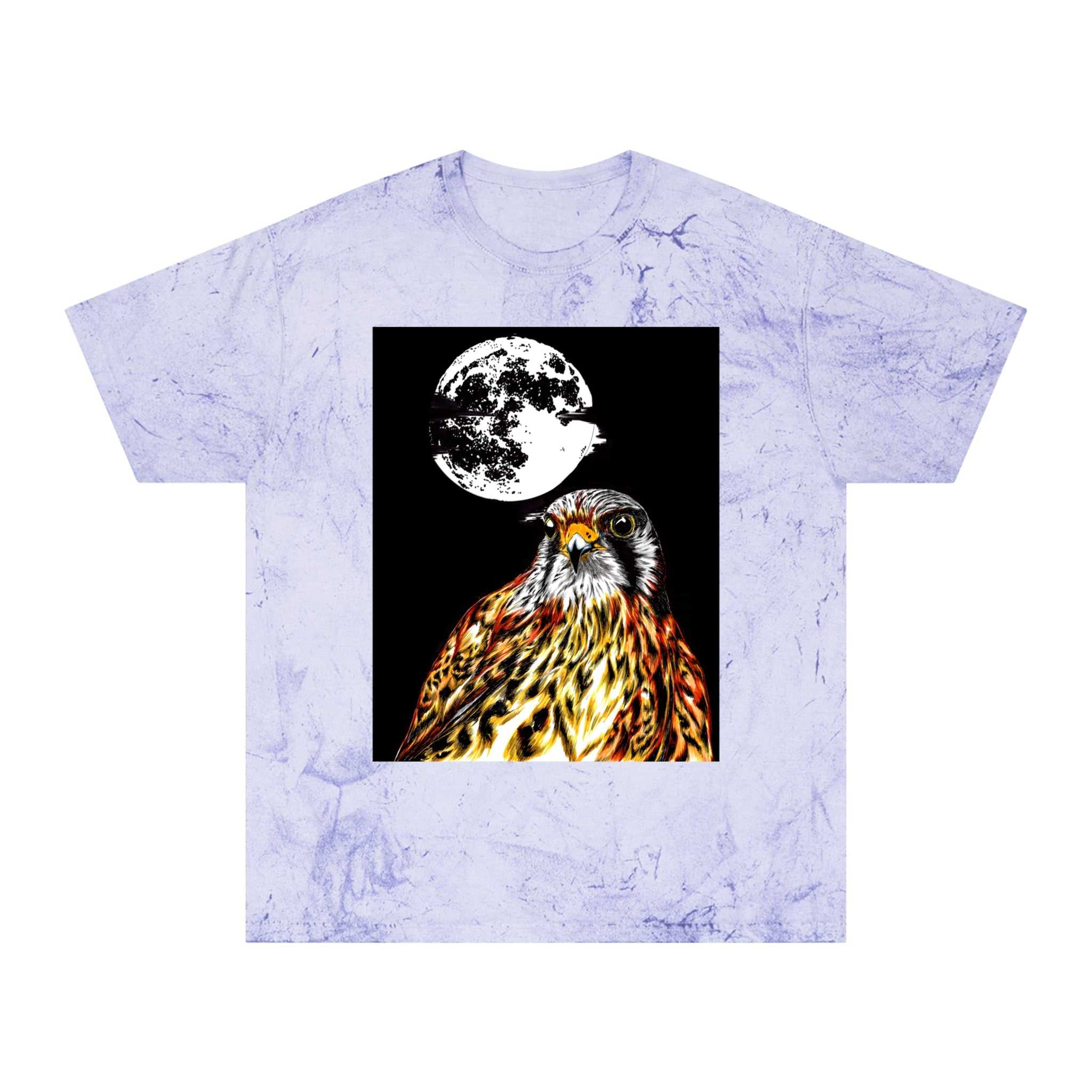 Unisex Color Blast Falcon T-Shirt Bohemian Nature Vibe