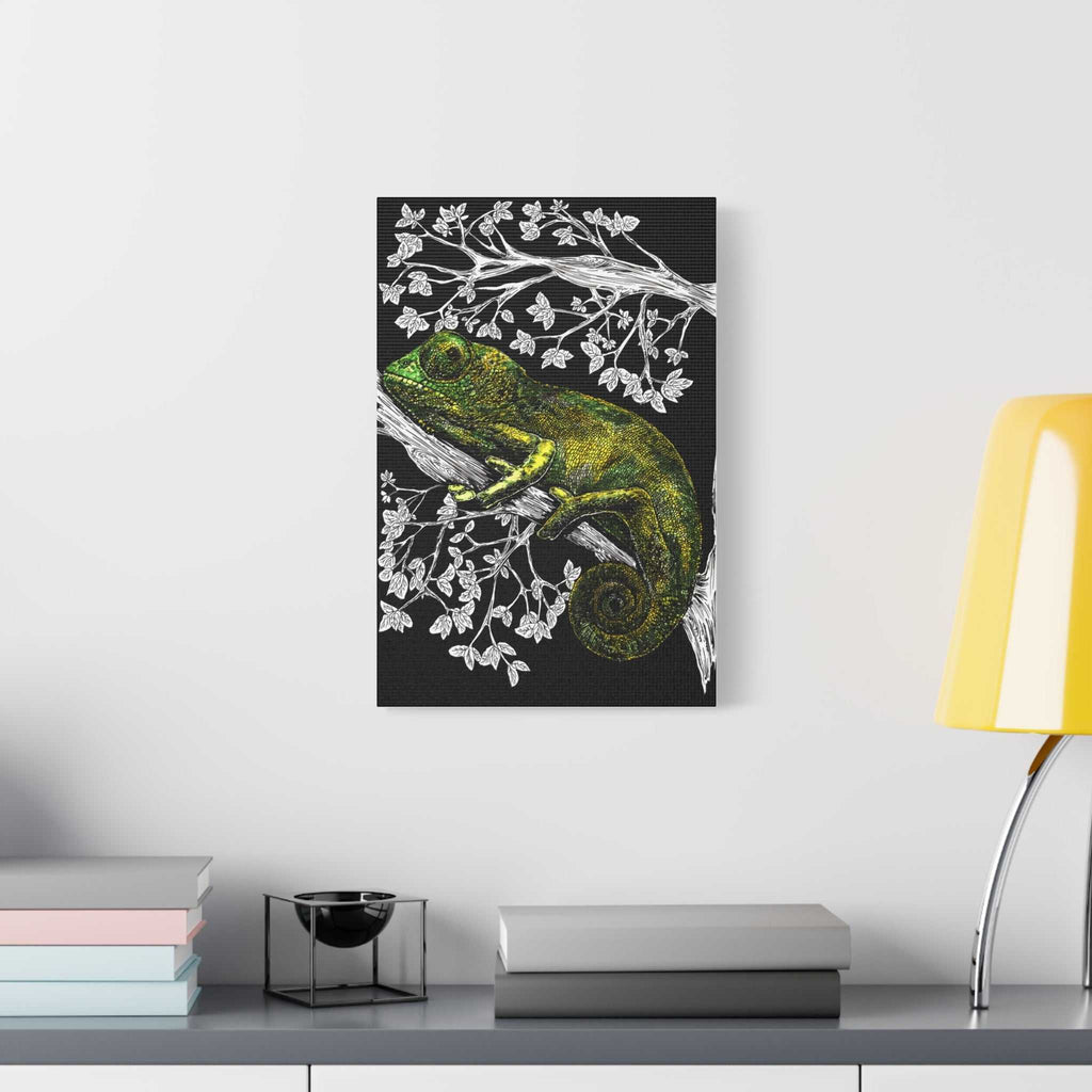 Chameleon in Tree Wall Art Print of the Original wall art