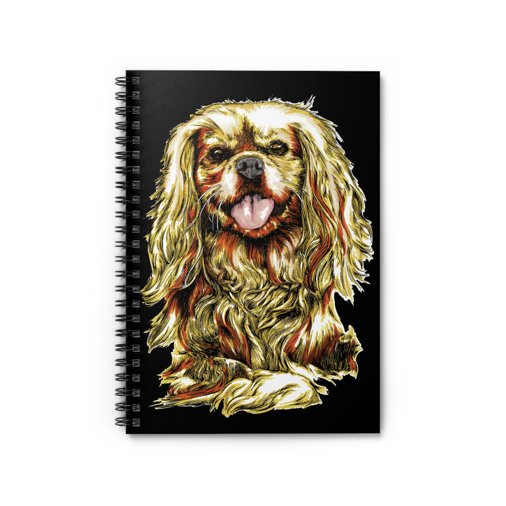 Cocker Spaniel 2 Spiral Notebook - Ruled Line