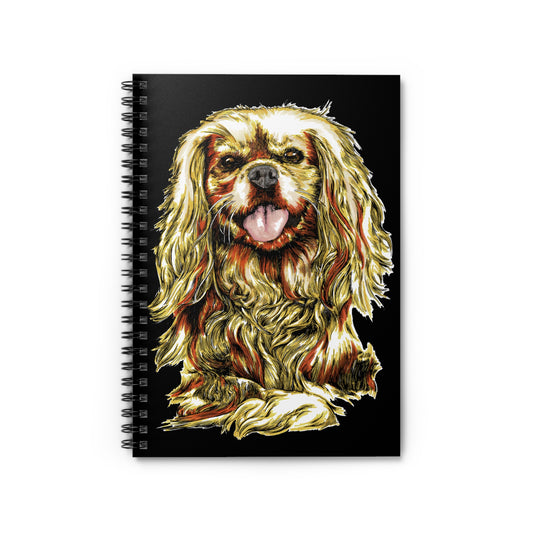 Cocker Spaniel 2 Spiral Notebook - Ruled Line