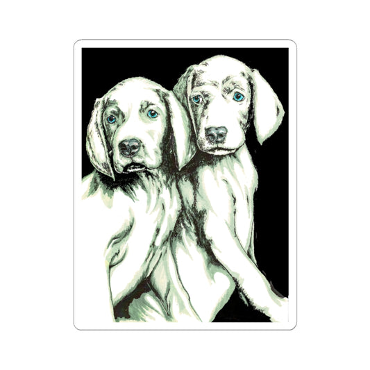 Puppy Kiss-Cut Stickers
