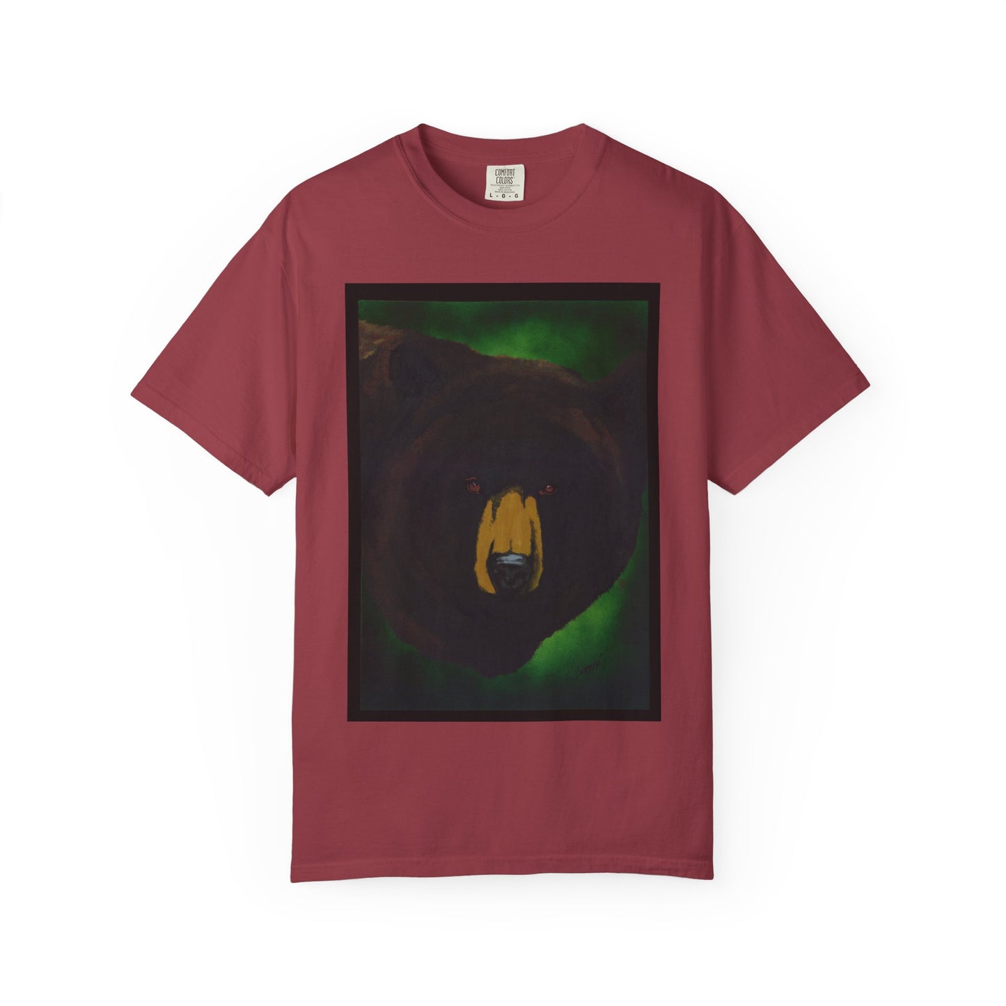 Brown Bear Unisex Garment-Dyed T-Shirt - Nature Apparel