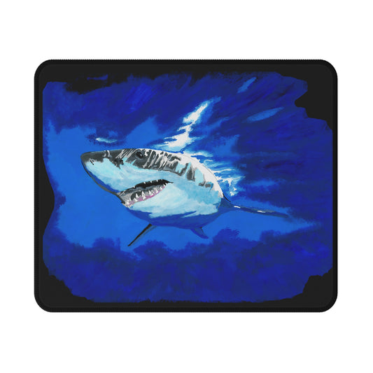 Shark Design Non-Slip Gaming Mouse Pad - Perfect for Gamers and Ocean Lovers
