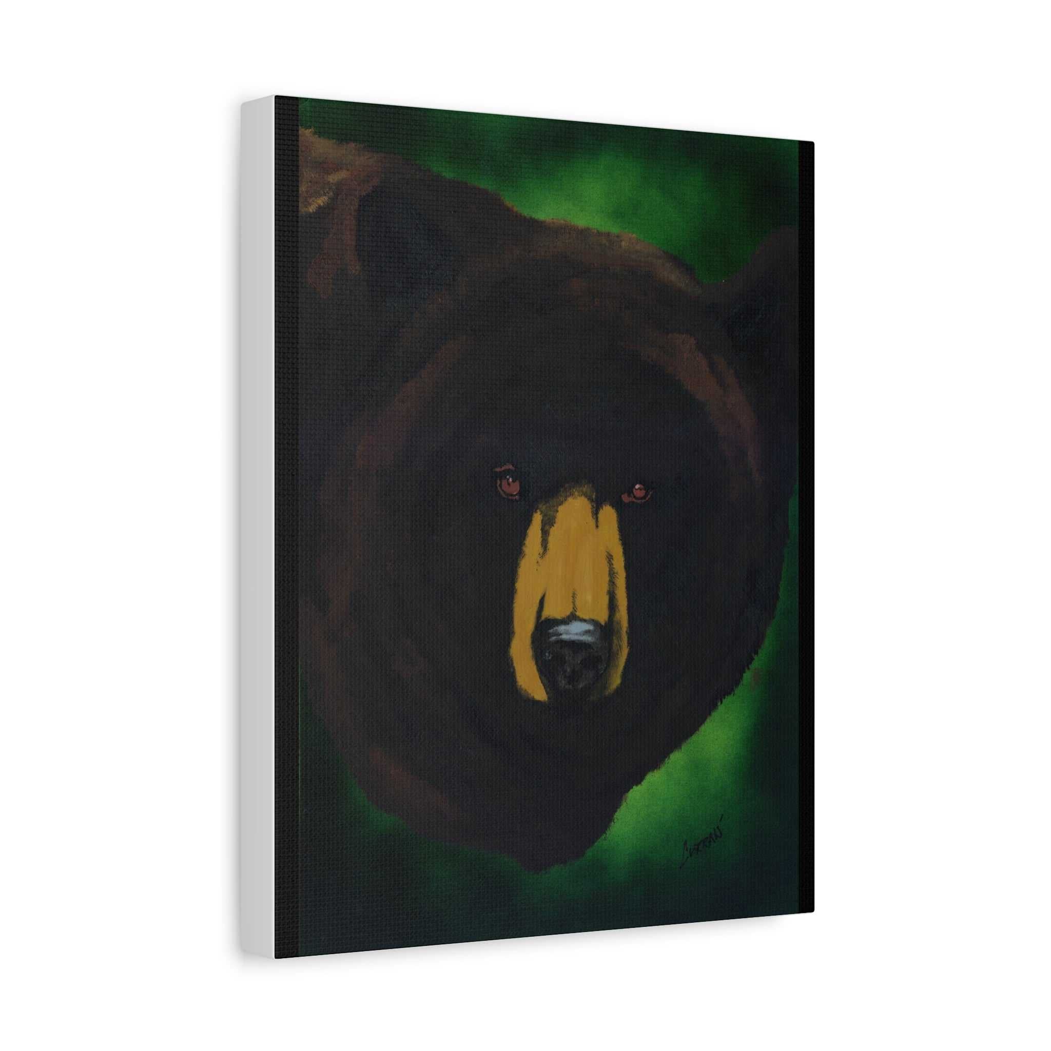 Brown Bear Wall Art, Brown Bear Art Print