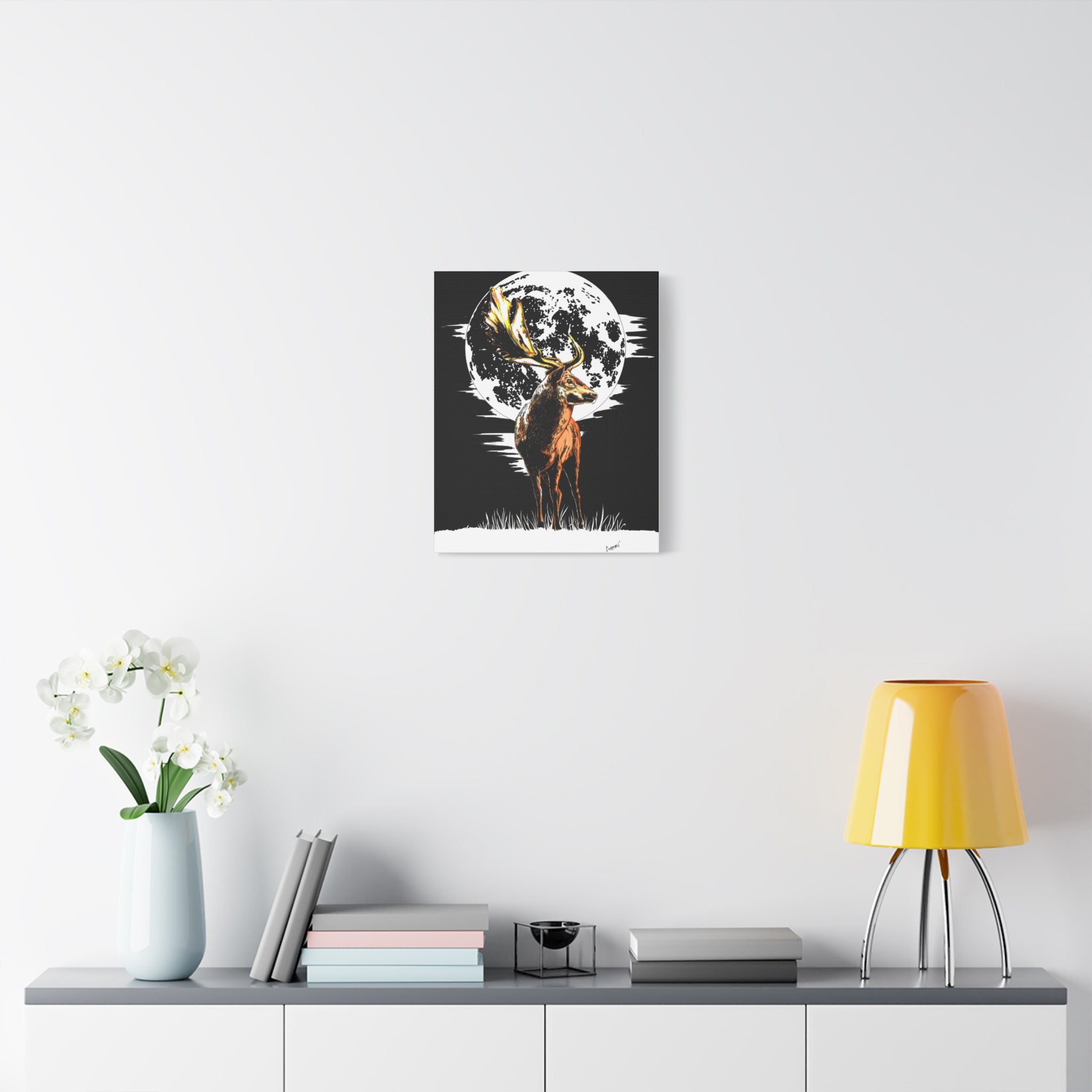 Deer Wall Art, Deer Print, Wildlife Art, Rustic Wall Decor