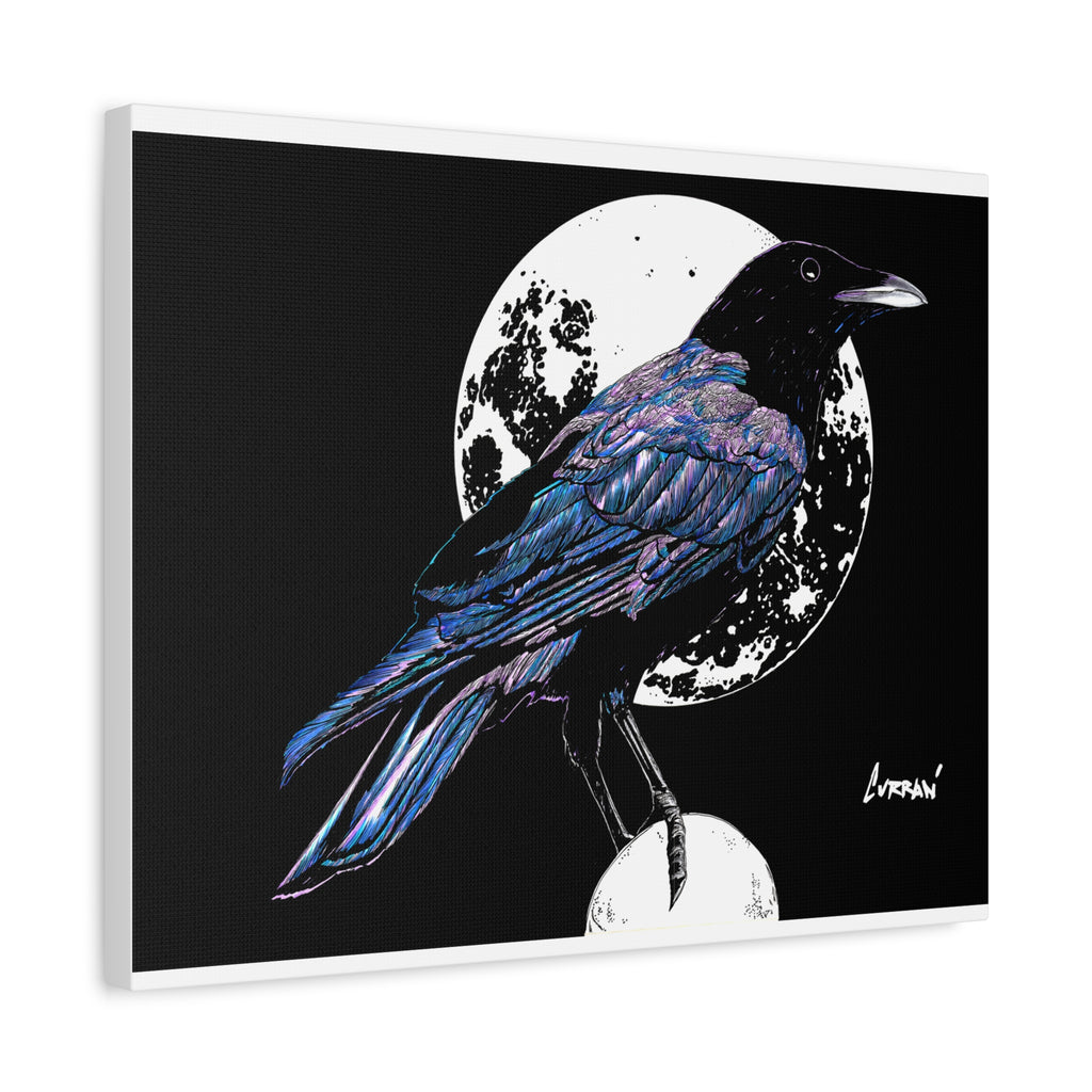 Crow Art – Original Hand-Drawn Unique, Detailed Illustration
