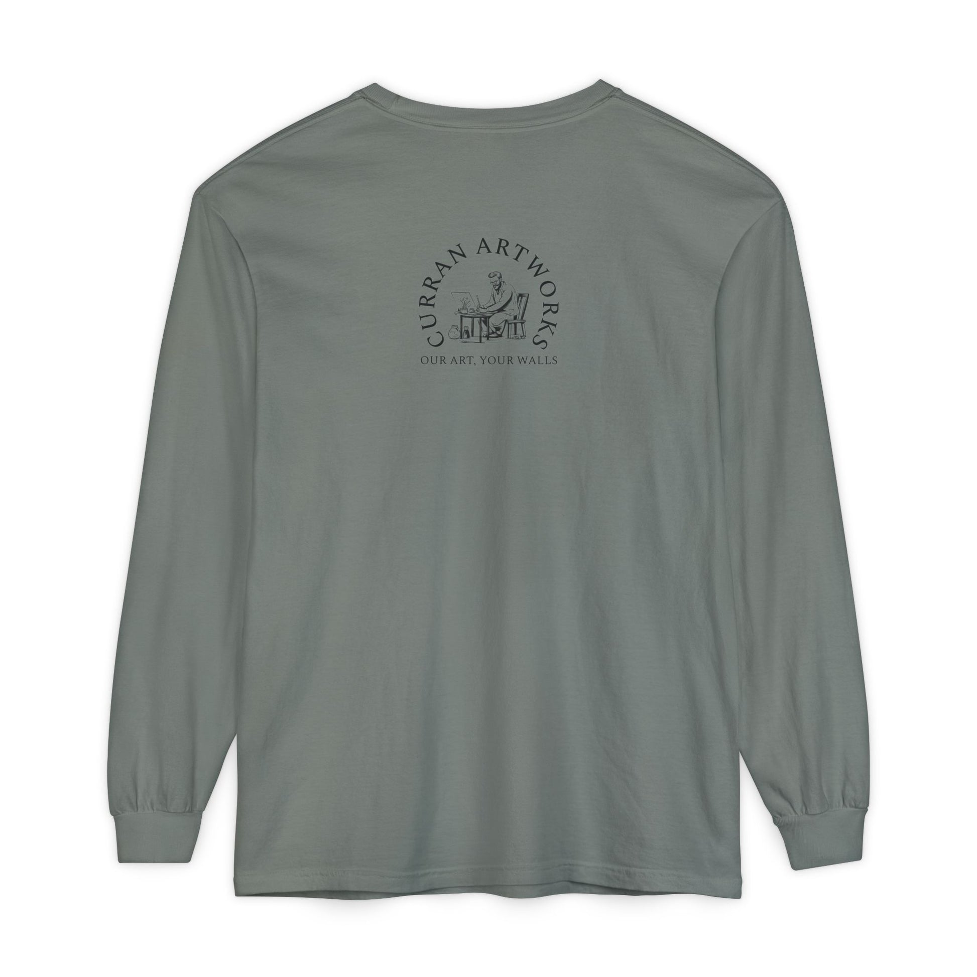 Moonlit Brown Bear Cub Unisex Long Sleeve T Shirt
