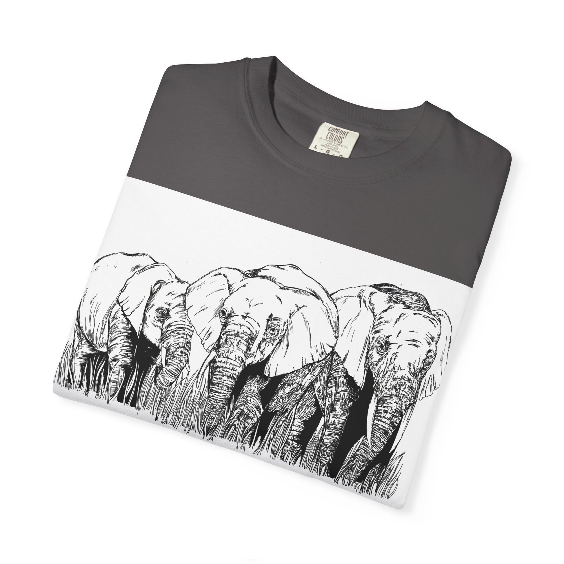 Eco-Friendly Elephant Graphic Unisex T-Shirt