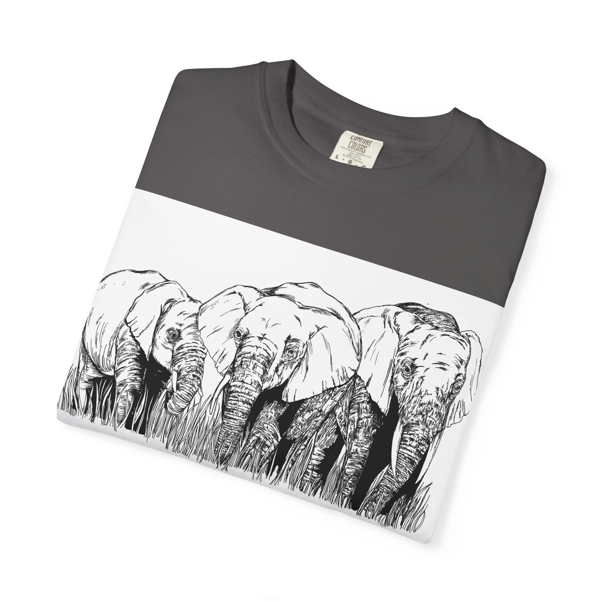 Eco-Friendly Elephant Graphic Unisex T-Shirt