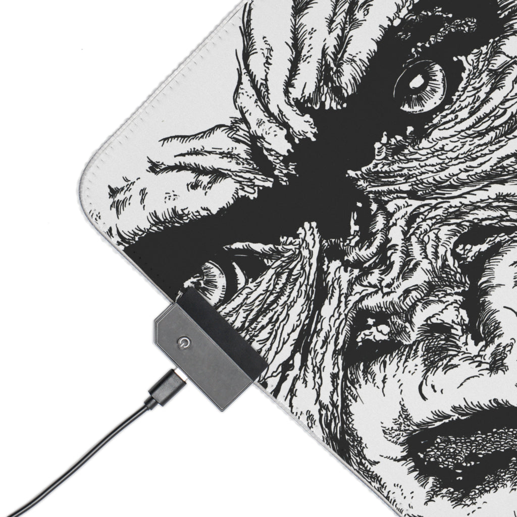 Gorilla Wild Spirit LED Gaming Mouse Pad - Gorilla Design