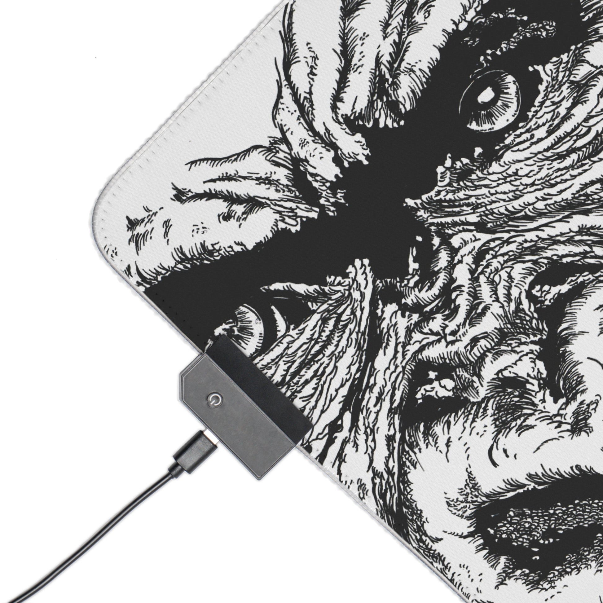 Gorilla Wild Spirit LED Gaming Mouse Pad - Gorilla Design