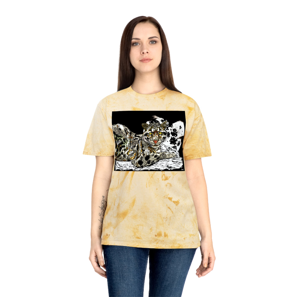 Leopard in the Moonlight T Shirt Original Hand Drawn Art
